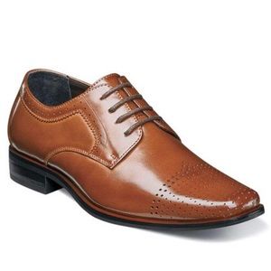 Stacy Adams Boys Sanborn Oxford Dress Shoes Sz 13